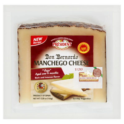 Président Don Bernardo Manchego Cheese, 5.28 oz
