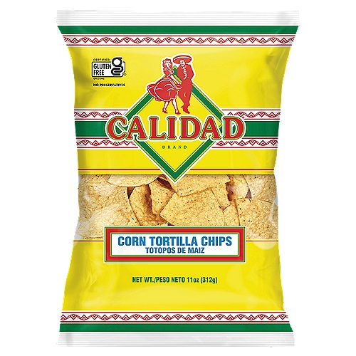 Calidad Corn Tortilla Chips, 11 oz