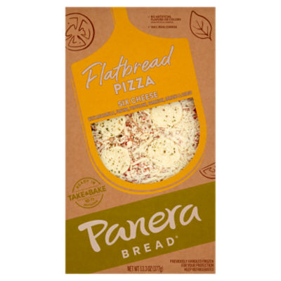 Panera Bread Six Cheese Flatbread Pizza, 13.3 oz