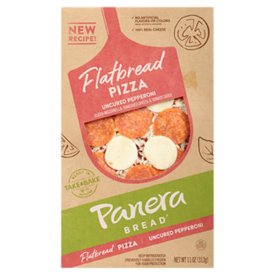 Panera Bread Uncured Pepperoni Flatbread Pizza, 11 oz