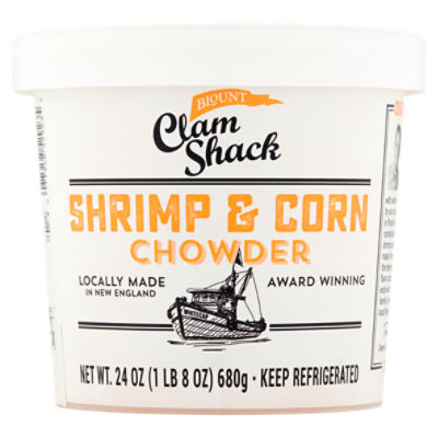 Blount Clam Shack Shrimp & Corn Chowder, 24 oz