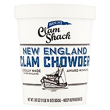 Blount Clam Shack New England, Clam Chowder, 30 Ounce