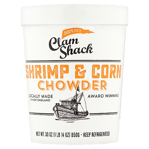 Blount Clam Shack Shrimp & Corn Chowder, 30 oz