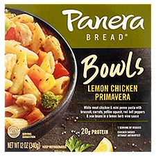 Panera Bread Bowls Lemon Chicken Primavera, 12 oz, 12 Ounce