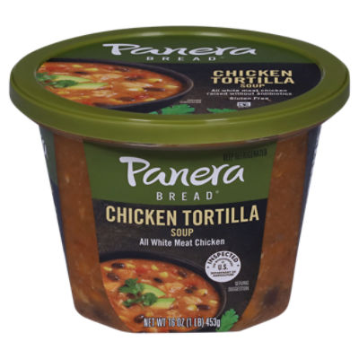 Panera Bread Thai Style Chicken Soup, 16 OZ Soup Cup (Gluten Free) 16 oz, Hot Food and Prepared