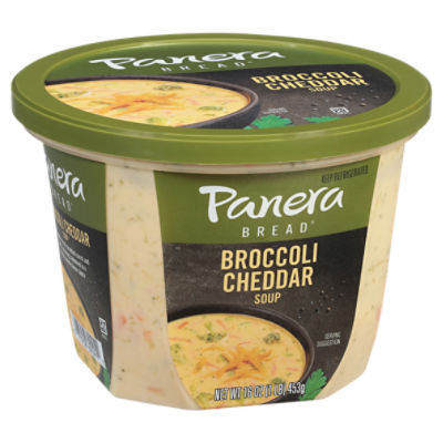 Panera Bread, Broccoli Cheddar Soup Cup, Refrigerated, Ready to Heat,  Microwaveable, 16 oz 