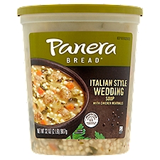 Panera Bread Italian Style Wedding Soup with Chicken Meatballs, 32 oz