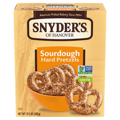 Snyder's of Hanover Pretzels, Sourdough Hard Pretzels, 13.5 Oz Box