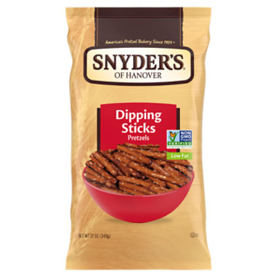 Snyder's of Hanover, Pretzel Dipping Sticks, 12 Oz Bag ShopRite
