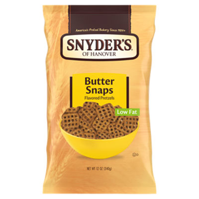 Snyder's of Hanover Pretzels, Butter Snaps, 12 Oz Bag The Fresh Grocer