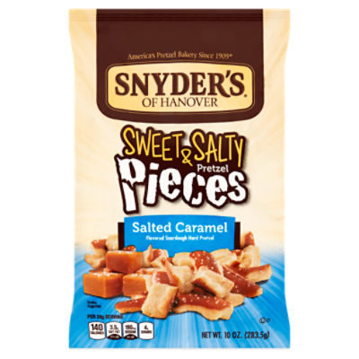 Snyder's of Hanover Sweet & Salty Salted Caramel Pretzel Pieces, 10 oz