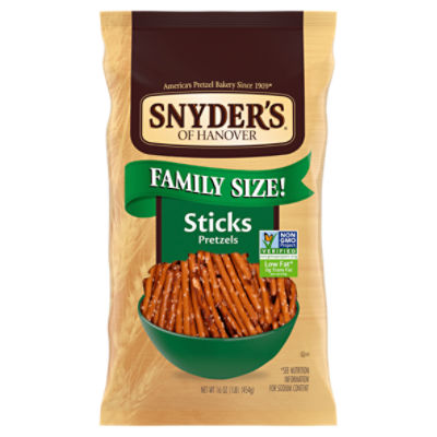 Snyder's of Hanover® Pretzel Sticks, Family Size 16 Oz
