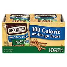 Snyder's of Hanover Sticks 100 Calorie Pack Pretzels, 9 Ounce
