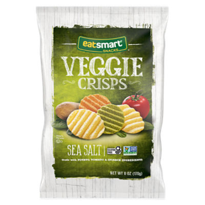 Eatsmart Snacks Veggie Crisps with Sea Salt, 6 Oz Bag