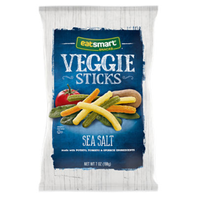 Eatsmart Snacks Garden Veggie Sticks with Potato Tomato & Spinach, 7 Oz Bag