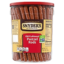 Snyder's of Hanover Old Fashioned, Pretzel Rods, 27 Ounce