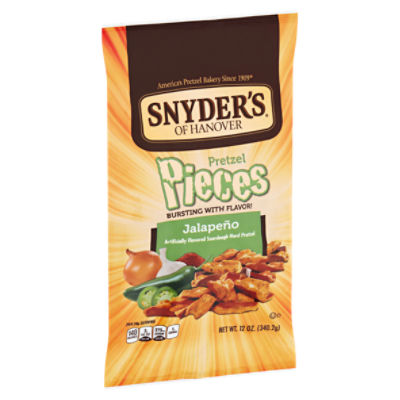 Snyder's of Hanover Jalapeño Pretzel Pieces, 12 oz