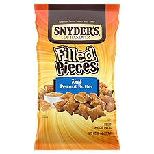 Snyder's of Hanover Real Peanut Butter Filled Pretzel Pieces, 10 Ounce
