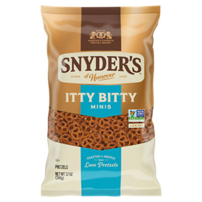 Snyder's of Hanover Itty Bitty Minis Pretzels, 12 oz