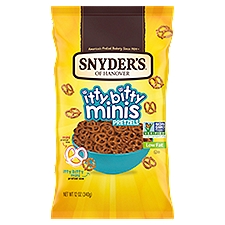Snyder's of Hanover Itty Bitty Minis Pretzels, 12 oz, 12 Ounce