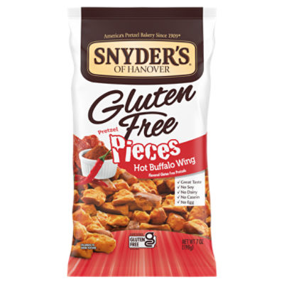 Snyder's of Hanover® Gluten Free Pretzel Pieces, Hot Buffalo Wing, 7 Oz