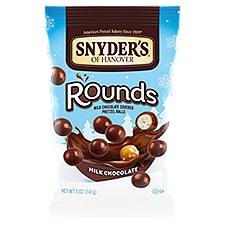 Snyder's of Hanover Pretzels, Rounds Milk Chocolate, 5 Oz