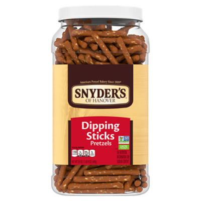 Snyder's of Hanover, Pretzel Dipping Sticks, 24 Oz Canister