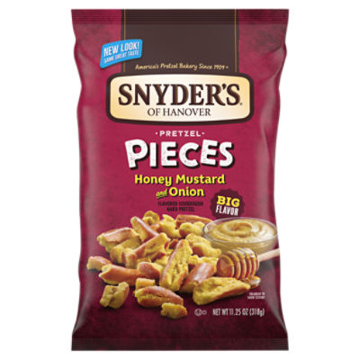 Snyder's of Hanover Pretzel Pieces, Honey Mustard and Onion, 11.25 Oz