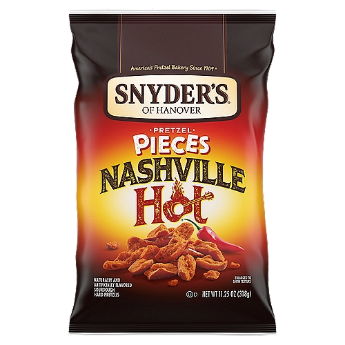 Snyder's of Hanover Pretzel Pieces, Nashville Hot, 11.25 Oz