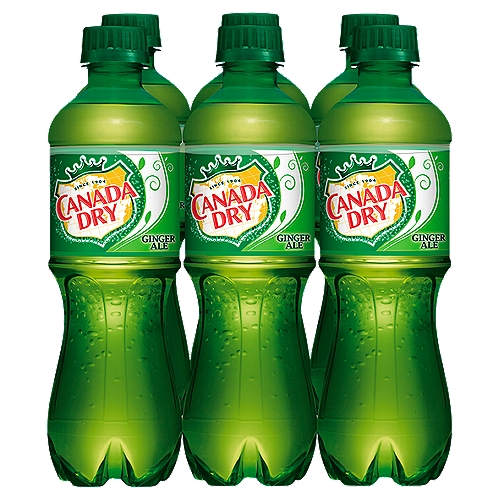 Canada Dry Ginger Ale, 6 count