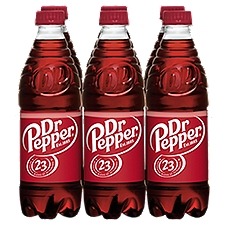 Dr Pepper Soda, 6 count
