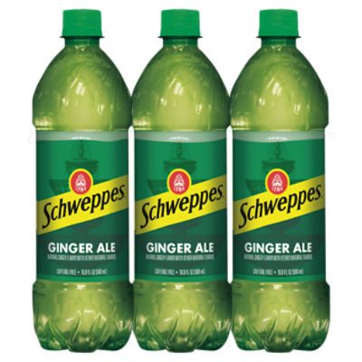 Schweppes Premium Ginger Ale, 6 count, 16.9 fl oz - The Fresh Grocer