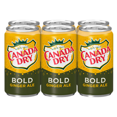 Canada Dry Bold Ginger Ale 6 Count