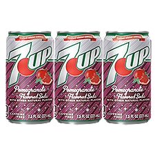 7 Up Soda, Pomegranate Flavored, 45 Fluid ounce
