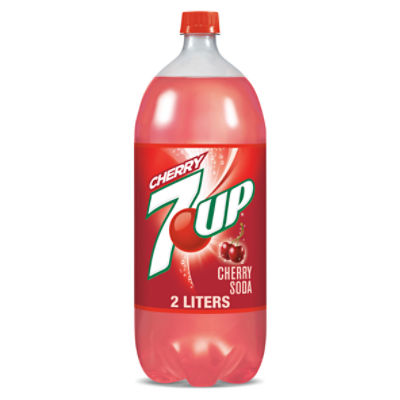 7UP Cherry Flavored Soda, 2 Fluid ounce