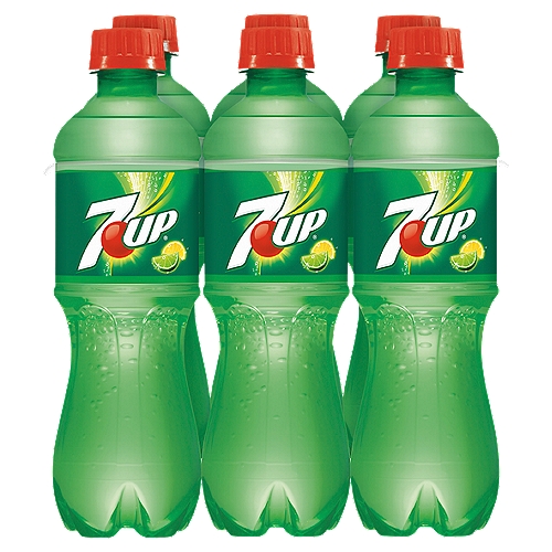 7UP Soda, 6 count