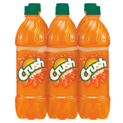 Crush Orange Soda, 6 count ShopRite