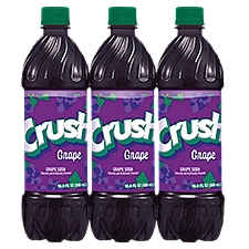Crush Grape Soda, 500 ml, 101.4 Fluid ounce