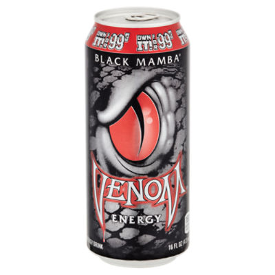 Venom Black Mamba Energy Drink, 16 fl oz