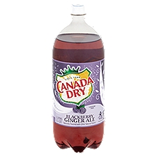 Canada Dry Blackberry Ginger Ale - Single Bottle, 67.6 fl oz