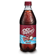 Dr Pepper Creamy Coconut Soda, 20 fl oz bottle