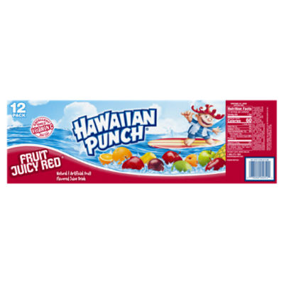 Hawaiian Punch Juice Drink, Fruit Juicy Red « Discount Drug Mart