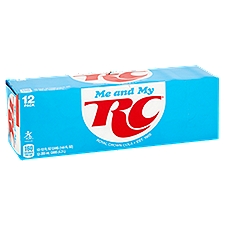 RC Royal Crown Cola, 12 fl oz, 12 count, 144 Fluid ounce