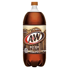 A&W Root Beer Soda, 2 L bottle, 67.6 Fluid ounce