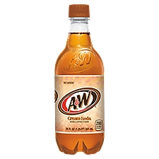 A&W Cream Soda, 20 fl oz, 20 Fluid ounce