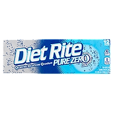 Diet Rite Pure Zero Cola, 12 fl oz, 12 count