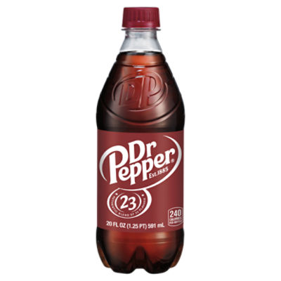 Dr Pepper Soda, 591 ml