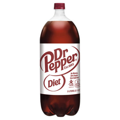 Dr Pepper Diet Cola, 2 liters