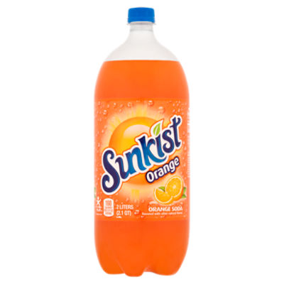 Sunkist Orange Soda, 2 liters