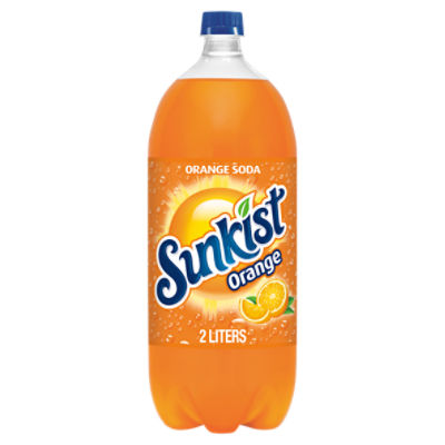 Sunkist Orange Soda, 2 liters